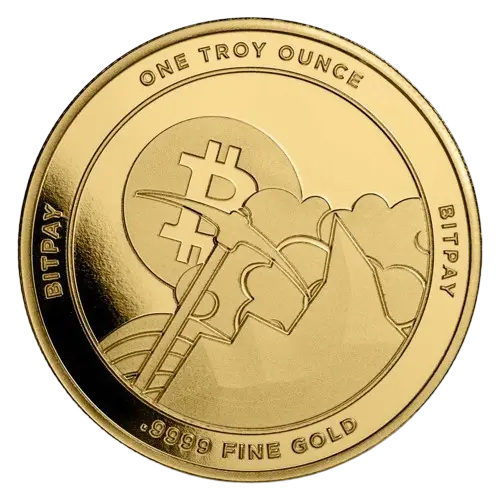 [2025252122] 1 oz Gold Round - Bitpay