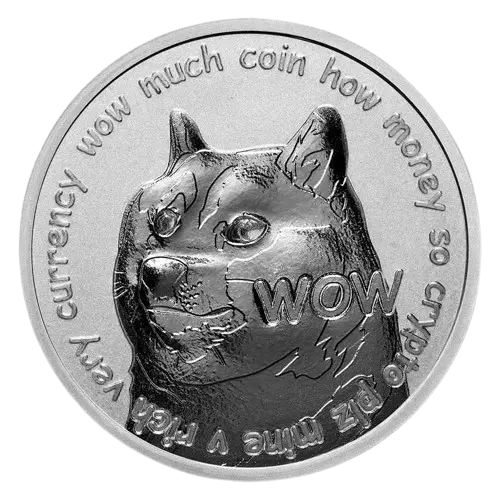 [2025233048] 1 oz Silver Round - Dogecoin Round